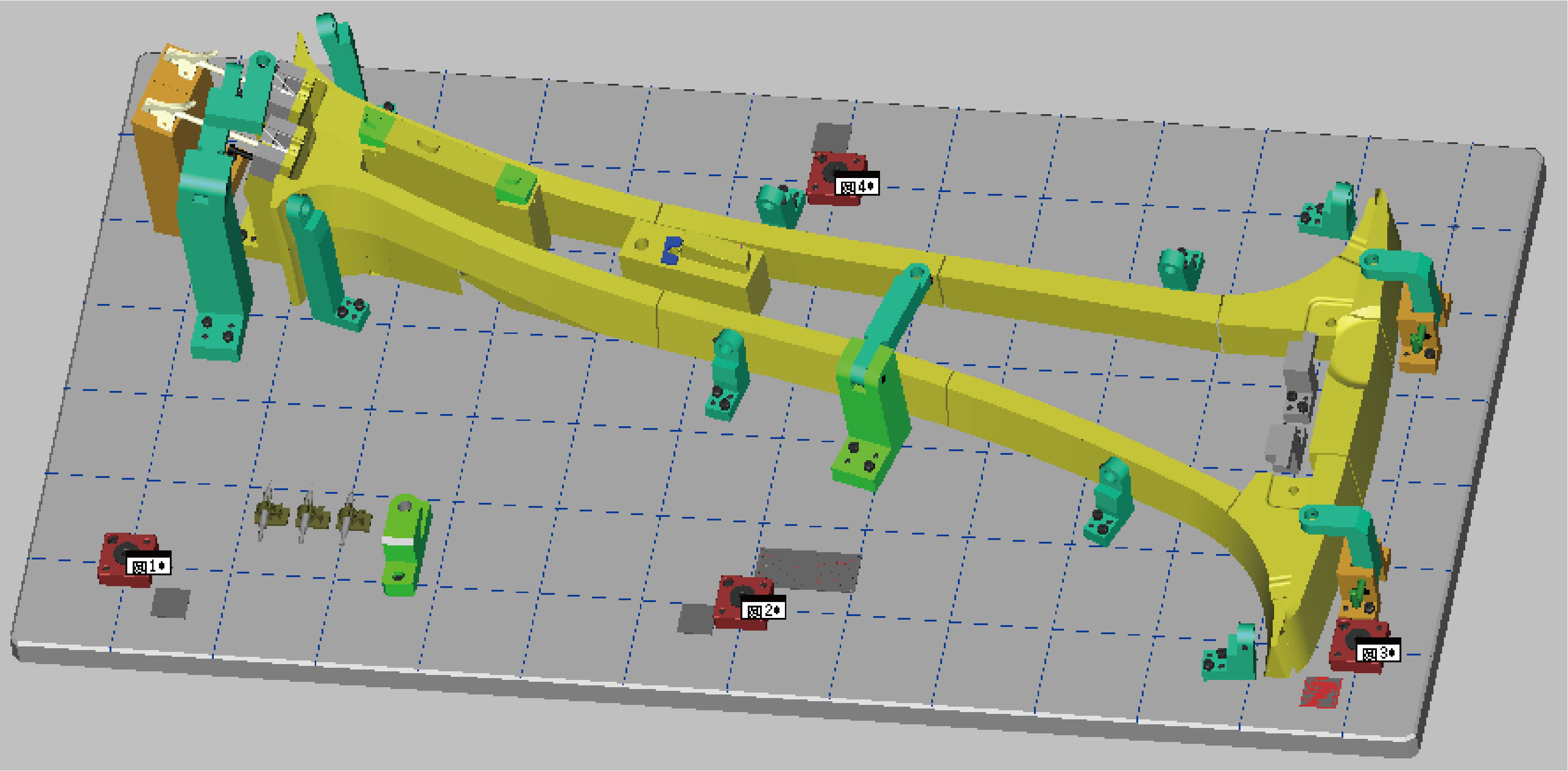 如何使用思瑞龍門三坐標(biāo)測量機進行檢具檢測(圖2) 如何使用思瑞龍門三坐標(biāo)測量機進行檢具檢測(圖2)