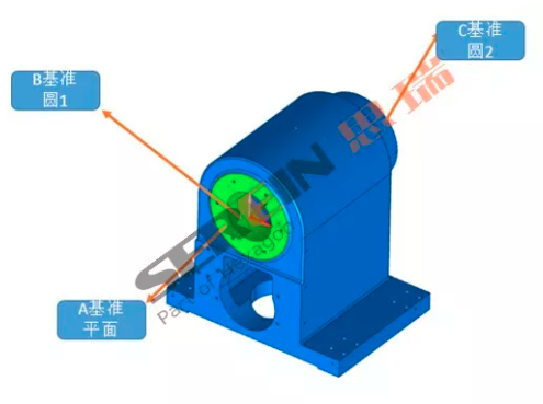 如何使用三坐標(biāo)測(cè)量?jī)x測(cè)量雕刻機(jī)上的轉(zhuǎn)軸？(圖3)