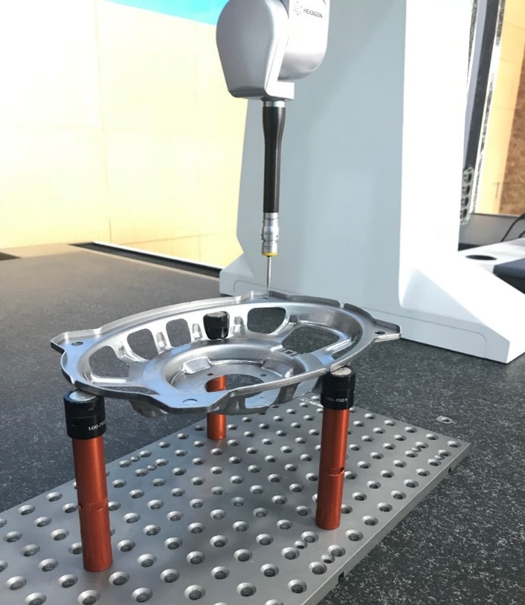 如何使用三坐標(biāo)測(cè)量音響喇叭盆架各項(xiàng)尺寸是否合格？