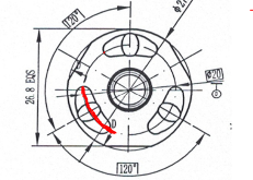 如何測(cè)量汽車剎車零部件異形槽中的三維曲線輪廓？