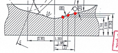 如何測(cè)量汽車剎車零部件異形槽中的三維曲線輪廓？
