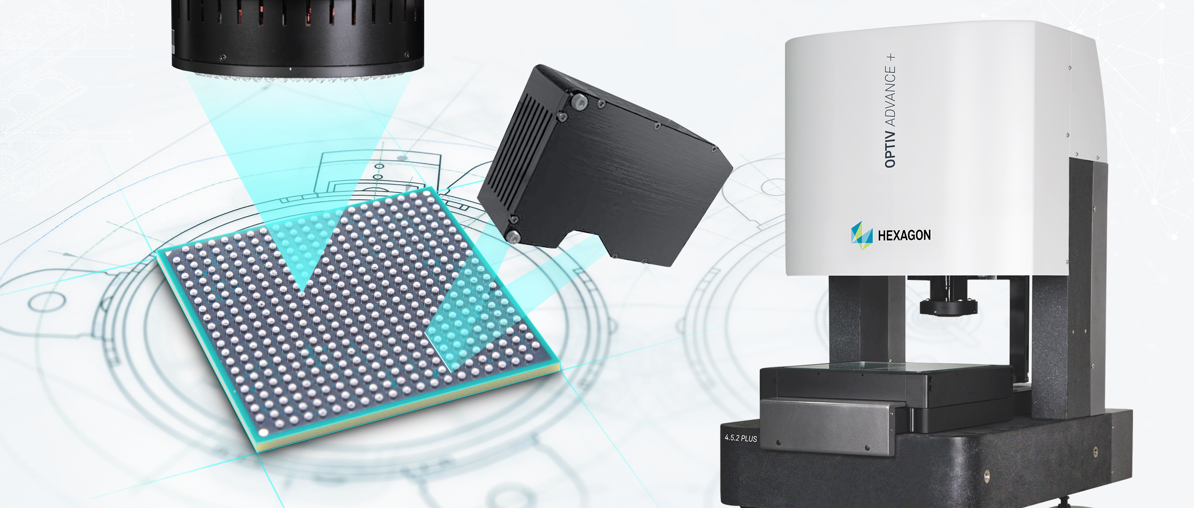 半導(dǎo)體行業(yè)案例 | 多傳感器技術(shù)集成，實現(xiàn)BGA錫球多特征快速測量